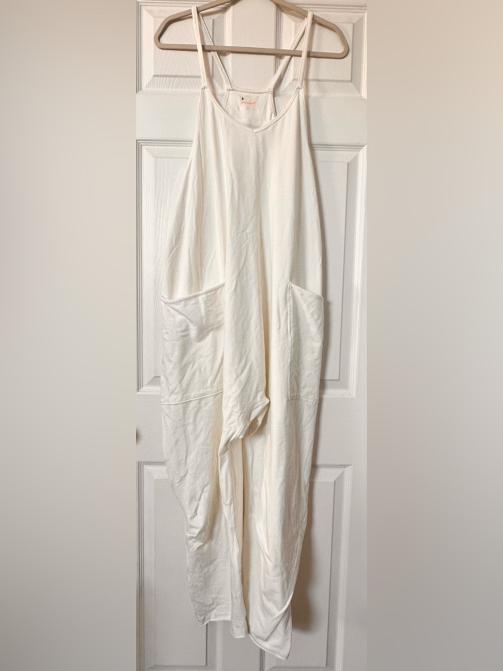 NWT! Free People FP Movement Hot Shot Onesie in Painted White - Picture 5 of 8